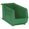 Quantum Storage Systems Green 18 X 8-1/4 X 9 In Ultra Stack And Hang Bin Package Of 6