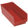 Quantum Storage Systems Store-More Red Shelf Bin 17-7/8 X 8-3/8 X 6 In Package Of 10