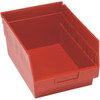 Quantum Storage Systems Store-More Red Shelf Bin 11-5/8 X 8-3/8 X 6 In Package Of 20