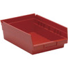 Quantum Storage Systems Economy 4 In Red Shelf Bin 11-5/8 X 8-3/8 X 4 In Package Of 20
