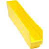 Quantum Storage Systems Store-More Yellow Shelf Bin 23-5/8 X 4-1/8 X 6 In Package Of 16