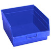 Quantum Storage Systems Store-More Blue Shelf Bin 11-5/8 X 11-1/8 X 6 In Package Of 8