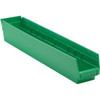 Quantum Storage Systems Economy Green Shelf Bin 23-5/8 X 4-1/8 X 4 In Package Of 16