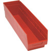 Quantum Storage Systems Store-More Red Shelf Bin 23-5/8 X 6-5/8 X 6 In Package Of 8