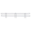 Quantum Storage Systems Back Ledge - Gray Epoxy 36l X 4h Inch
