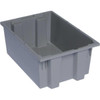 Quantum Storage Systems Gray Stack Nest Totes 19-1/2x13-1/2x8 In Package Of 6