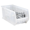 Quantum Storage Systems Clear-View Hulk Containers 23-7/8x11x10 In Package Of 4
