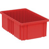 Quantum Storage Systems Red Grid Container 16-1/2x10-7/8x6 In Package Of 8