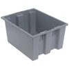 Quantum Storage Systems Gray Stack Nest Totes 19-1/2x15-1/2x10 In Package Of 6