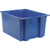 Quantum Storage Systems Blue Stack Nest Totes 23-1/2x19-1/2x13 In Package Of 3