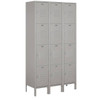 Salsbury Industries 18" Wide Four Tier Metal Locker, 21" Deep, Gray