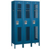 Salsbury Industries 36 Inch Wide Vented Metal Lockers, Blue,unassembled