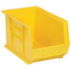 Quantum Storage Systems Stack & Hang Bin, 13-5/8"X8-1/4"X8", Yellow, Case Of 12