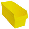 Quantum Storage Systems Store-Max Bin, 16-1/2" X 7-1/8" X 8", Yellow, Case Of 10