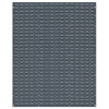 Quantum Storage Systems Louvered Panel, 48" X 61", Gray