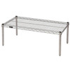 Quantum Storage Systems Modular Dunnage Unit, 36" X 24" X 14", Chrome