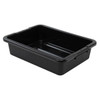 Quantum Storage Systems Bussing Tub, 20" X 15" X 5", Black, Case Of 12