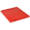Quantum Storage Systems Stack & Nest Tote Lid For Snt225/Snt230, Red, Case Of 3 Tote Lid F/Snt225/Snt230 Red 3/Cs