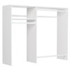 Easy Track 3'-5' W Basic Hanging Closet Kit White