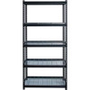 Iron Horse 5-Tier Boltless Steel Garage Storage Shelving Unit (Black)