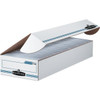 Bankers Box Fastfold Stor/File Storage Box, Flip Top Closure, 4" X 9" X 24"
