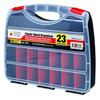 Quantum Storage Systems Single Sided Organizer, 23 Compartments, Case Of 6