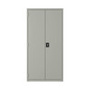 Hirsh Janitorial Cabinet, 18" D X 36" W X 72" H, Light Gray