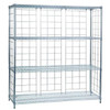 R&B Wire Products Chrome Plated Side And Back Enclosure Panels For 24x60 Units
