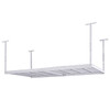 Husky Adjustable Height Garage Overhead Ceiling Storage Rack White ACR4896W-P
