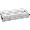 Quantum Storage Systems Wire Post Basket Chrome 24"W X 60"L X 10"H