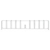 Quantum Storage Systems Wire Shelf Divider Chrome 36"D X 8"H