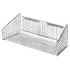 Quantum Storage Systems Wall Hanging Basket Chrome 11.9"W X 18"D X 7.5"H 1017hbc