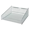 Quantum Storage Systems Partition Wall Hanging Basket Chrome 17.9"W X18"Dx 7.5"H