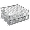 Quantum Storage Systems Mesh Stack 10-3/4"D X 11"W X 5"H Chrome Case Of 10