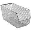 Quantum Storage Systems Mesh Stack 17-3/4"D X 8-1/8"W X 9"H Chrome Case Of 5