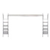 Quantum Storage Systems 24" Stationary End Kit For Overhead Track System