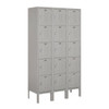 Salsbury Industries Gray-Five Tier Box-Standard Metal Locker-5 Feet X 12inches