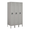 Salsbury Industries Gray- Single Tier Standard Metal Locker-5 Feet X 18 Inches