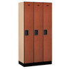 Salsbury Industries Cherry-Single Tier Designer Wood Locker 6 Feet X 18 Inches