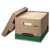 Bankers Box Fastfold Stor/File Kraft/Green Letter/Legal Storage Box, Case Of 12