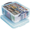 Really Useful Boxes 17 Liter Clear Plastic Storage Box