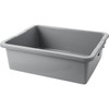 Rubbermaid Commercial Gray 7.1 Gallon Undivided Utility/Bus Box (6-Pack)