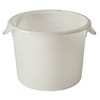 Rubbermaid Commercial 6 Qt Polyethylene Round Food Storage Container (12-Pack)