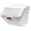 Rubbermaid Commercial Prosave 12.6 Gallon Shelf Ingredient Storage Bin W/ 2-Cup Scoop