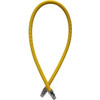 Dormont 48" Yellow Coated Stainless Steel Gas Range Connector Kit 48" Length