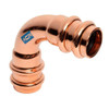 Mueller Streamline 7/8 OD ACR Pxp Lr 90 Ell Package Of 3