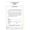 2-Part Funeral Authorization Forms Package Of 100