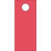 Blank Door Knob Cards - Red Package Of 100
