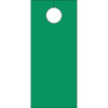 Blank Door Knob Cards Green Package Of 100