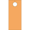 Blank Door Knob Cards Orange Package Of 100